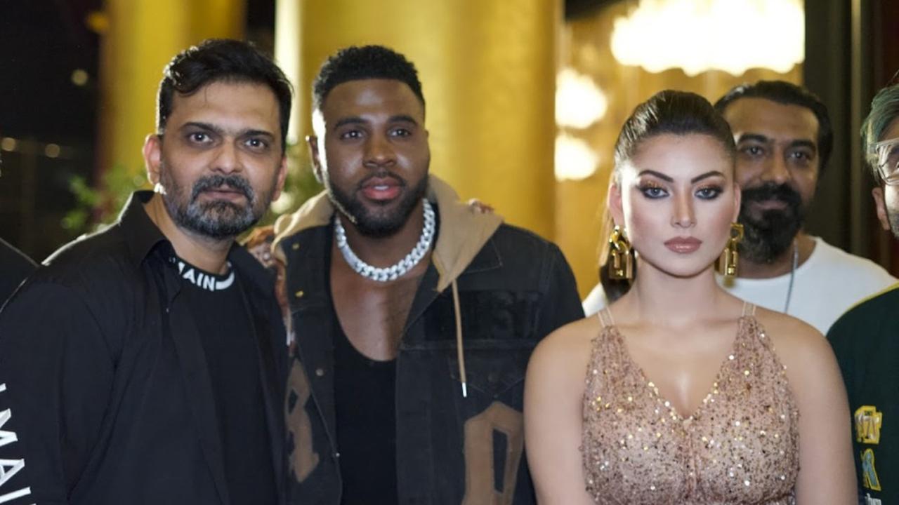 After the success of 'Jalebi Baby,' American singer and songwriter, Jason Derulo is gearing up for his next. The song features former Miss Universe and actress Urvashi Rautela. Read full story here